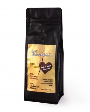 "Cafe Esmeralda" Gold Premium ESPRESSO в зернах 500 г.