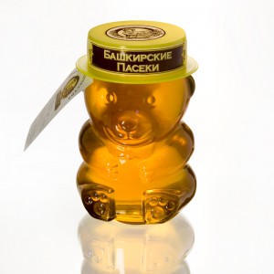 Мёд Башкирский "Медвежонок" цветочный мед ст.б. 400 г.